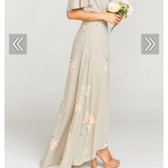 Show Me Your MuMu high-low wrap dress - Picture 3 of 4